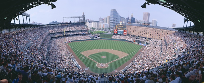 Camden,Yard,Stadium,,Baltimore,,Orioles,V.,Rangers,,Maryland