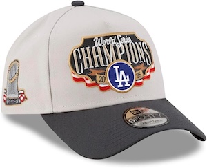 2025 ワールドシリーズチャンピオン ロッカールームキャップ